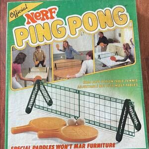 Nerf Ping Pong Table Tennis Set